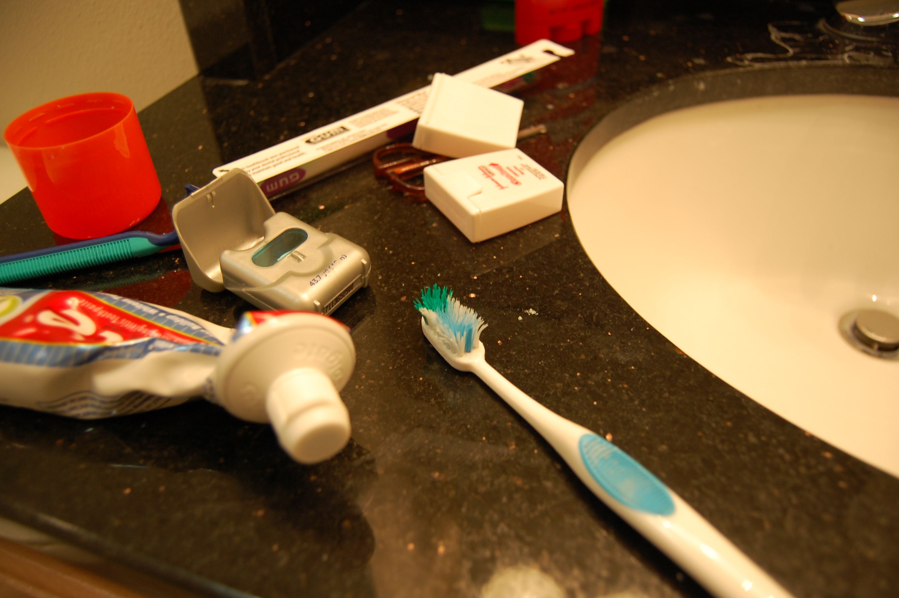 Someone once told me my toothbrushes reminded them of holocaust victims.